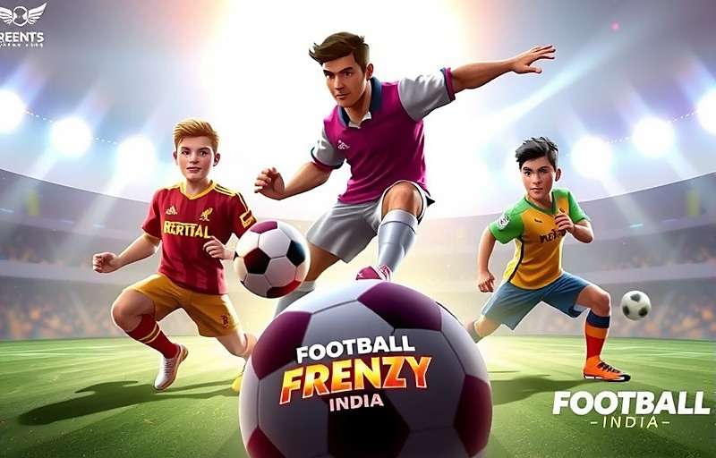 Concept art for upcoming features in Football Frenzy India with Football Frenzy India watermark